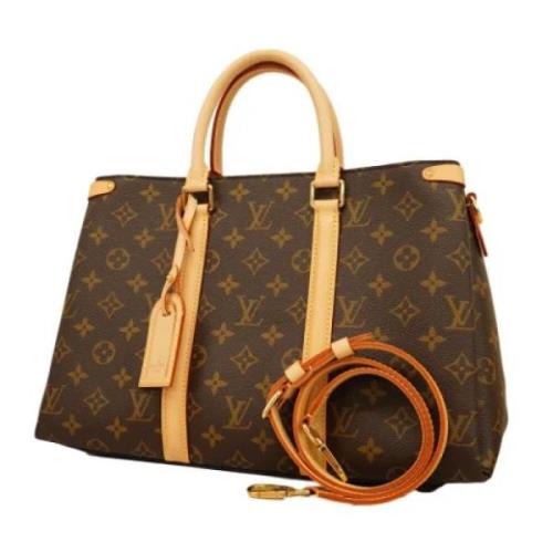 Pre-owned Canvas louis-vuitton-bags Louis Vuitton Vintage , Brown , Da...