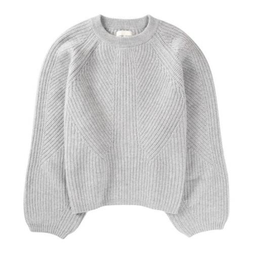 Kasjmier A-lijn Sweater Loulou Studio , Gray , Heren