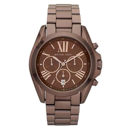 Roestvrijstalen bruin herenhorloge Michael Kors , Brown , Heren