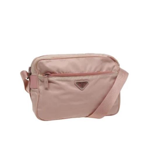 Pre-owned Nylon prada-bags Prada Vintage , Pink , Dames