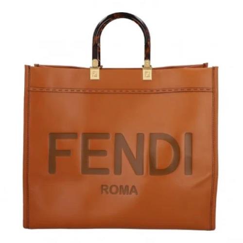 Pre-owned Fabric fendi-bags Fendi Vintage , Brown , Dames