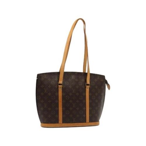 Pre-owned Canvas totes Louis Vuitton Vintage , Brown , Dames