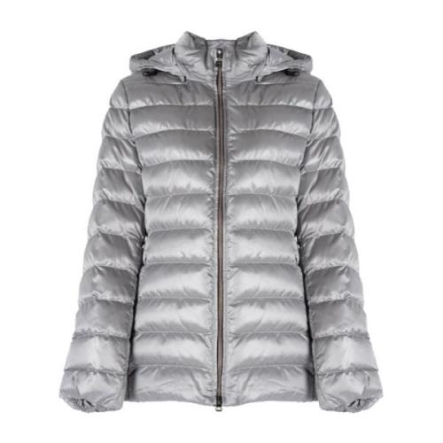 Stijlvolle Jas voor Buitensport Geox , Gray , Dames