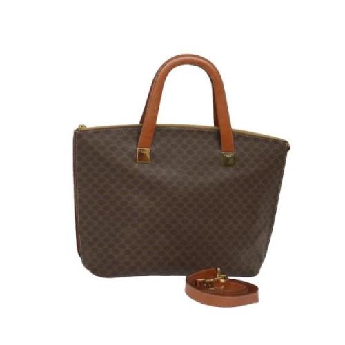 Pre-owned Canvas celine-bags Celine Vintage , Brown , Dames