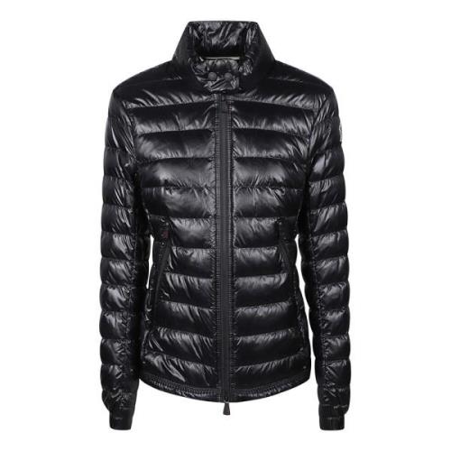 Warme Donsjas voor Buitensport Moncler , Black , Dames