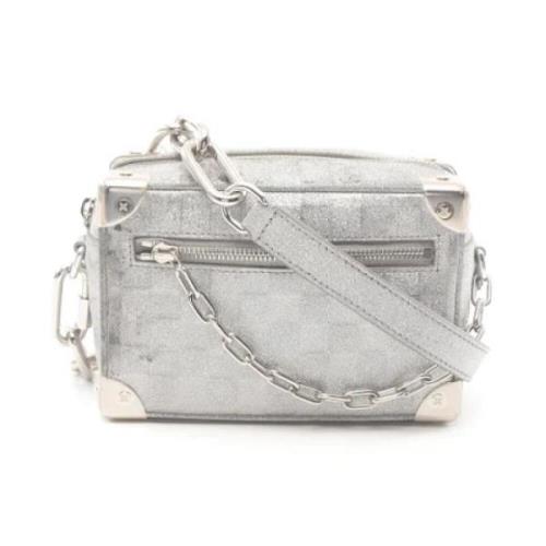 Pre-owned Fabric louis-vuitton-bags Louis Vuitton Vintage , Gray , Dam...