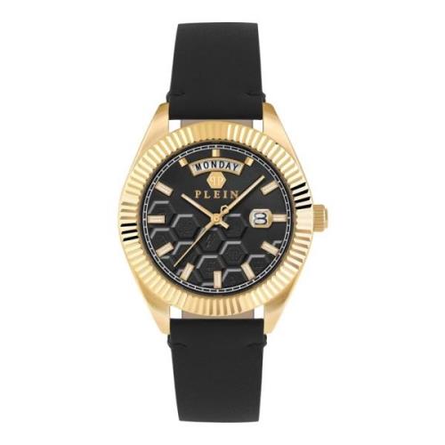 Herenhorloge Datum Superlatief Philipp Plein , Black , Heren