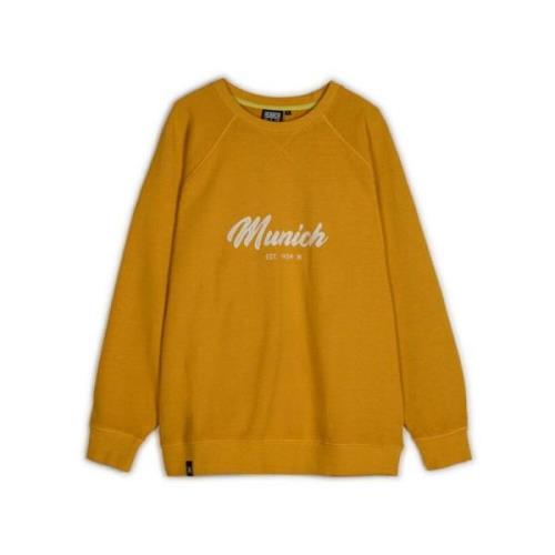 Urban Raglan Sweatshirt Oranje Munich , Orange , Heren