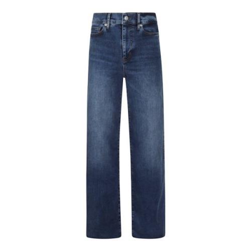 Denim Jeans met Stretchstof Frame , Blue , Dames