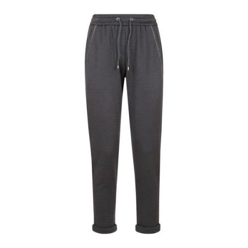 Stijlvolle Herenbroek Brunello Cucinelli , Gray , Dames