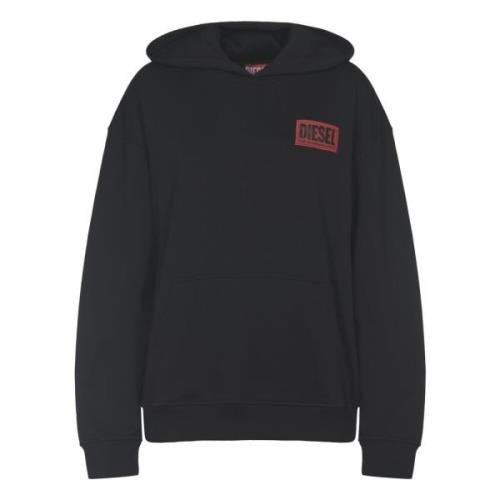 Stijlvolle Sweaters Collectie Diesel , Black , Dames