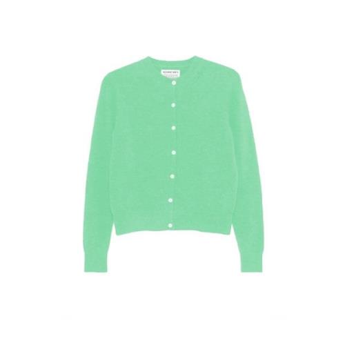 Elysee Cardigan met knoopsluiting MC2 Saint Barth , Green , Dames