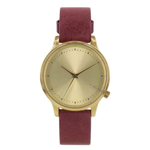 Gouden Dames Quartz Horloge Komono , Yellow , Dames