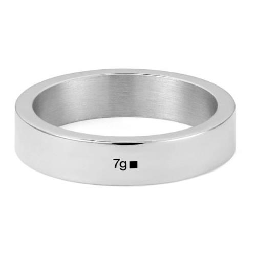 Lint Ring Gemaakt in Frankrijk Le Gramme , Gray , Unisex