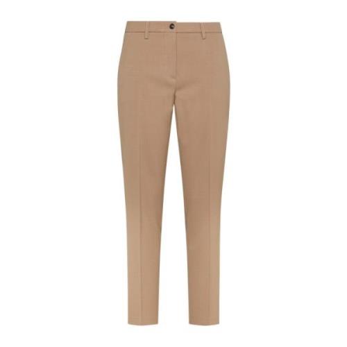 Reguliere chino broek voor eigentijdse vrouwen Seventy , Brown , Dames