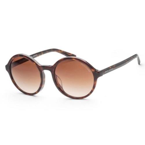 Bruine Acetaat Dames Zonnebril Armani Exchange , Brown , Dames