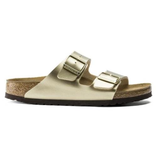 Arizona Regular Goud Sandalen Birkenstock , Yellow , Dames