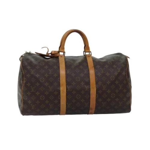 Pre-owned Canvas louis-vuitton-bags Louis Vuitton Vintage , Brown , Da...