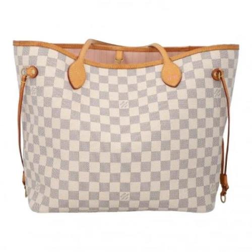 Pre-owned Canvas louis-vuitton-bags Louis Vuitton Vintage , Beige , Da...