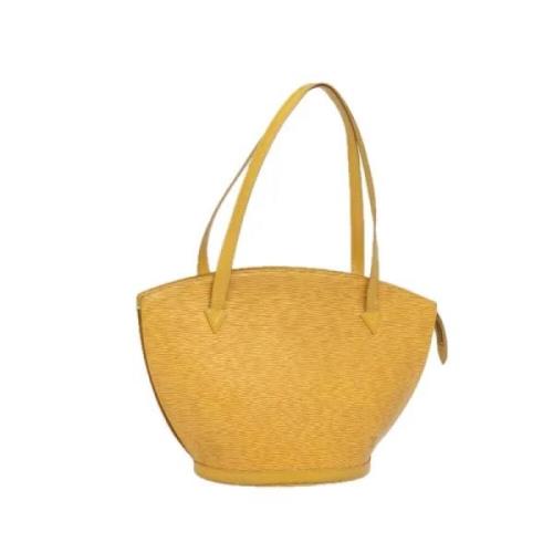 Pre-owned Leather louis-vuitton-bags Louis Vuitton Vintage , Yellow , ...