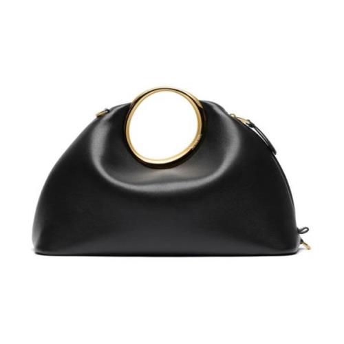 Zwarte Calino Mini Jurk Jacquemus , Black , Dames