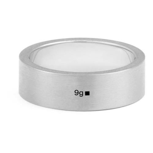 Lint Ring Gemaakt in Frankrijk Le Gramme , Gray , Unisex