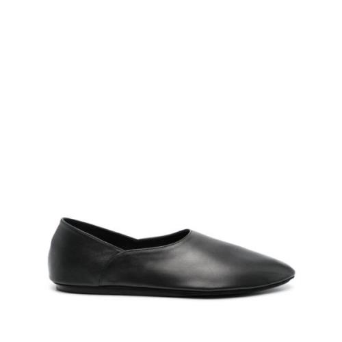 Zwarte platte schoenen voor dames Jil Sander , Black , Dames