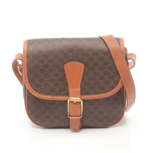 Pre-owned Leather celine-bags Celine Vintage , Brown , Dames