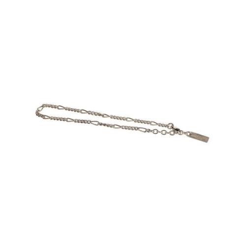 Ketting Armband Gour Model Saint Laurent , Gray , Heren