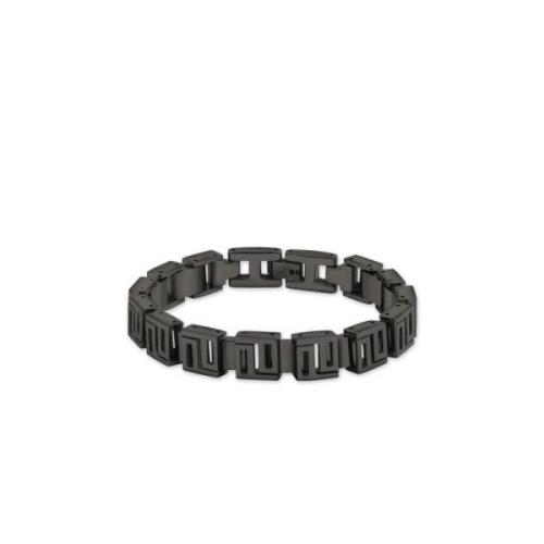 Armband Mannen Gunmetal Grijs Metaal 180mm Himal Pj.26563Bsu/02 Police...