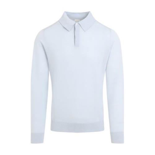 Blauw T-shirt Luxe Merinowol PS By Paul Smith , Blue , Heren