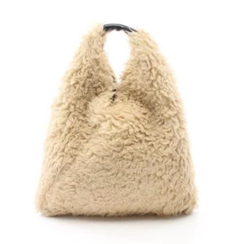 Pre-owned Fabric handbags Maison Margiela Pre-owned , Beige , Dames