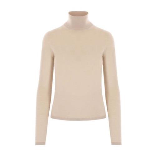 Beige Kasjmier Trui Damesmode Max Mara , Beige , Dames