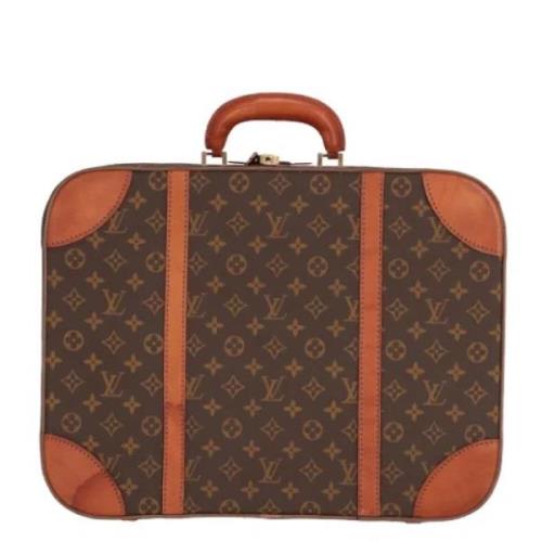 Pre-owned Leather louis-vuitton-bags Louis Vuitton Vintage , Brown , D...