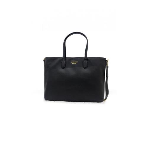 Zwarte en Gouden Parker Handtas Marc Ellis , Black , Dames