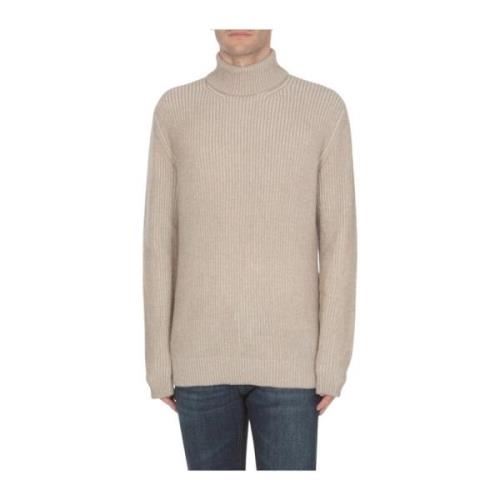 Turtleneck sweater Tagliatore , Beige , Heren