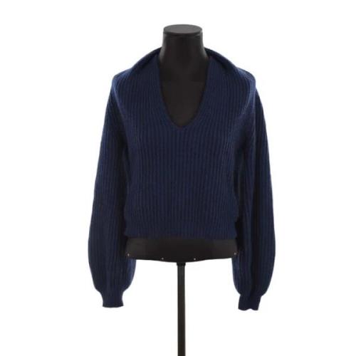 Pre-owned Wool tops Alexander Wang Pre-owned , Blue , Dames