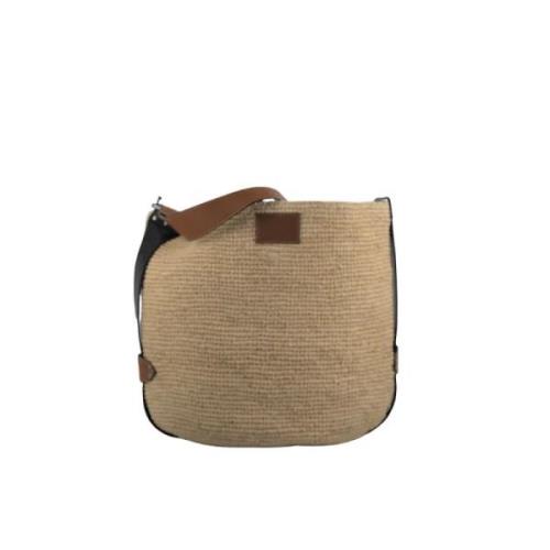 Pre-owned Fabric shoulder-bags Isabel Marant Pre-owned , Brown , Dames