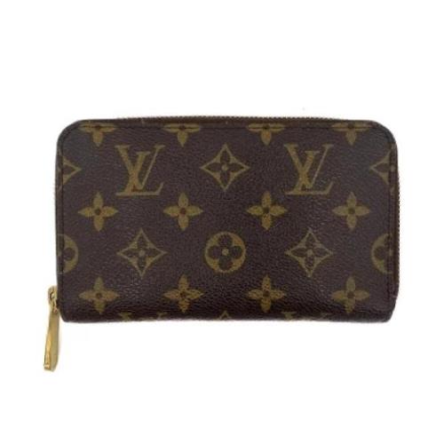 Pre-owned Canvas wallets Louis Vuitton Vintage , Brown , Dames