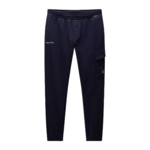 Cargo broek voor mannen Napapijri , Blue , Heren