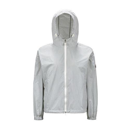 Stijlvolle Winterjas voor Mannen Moncler , White , Heren