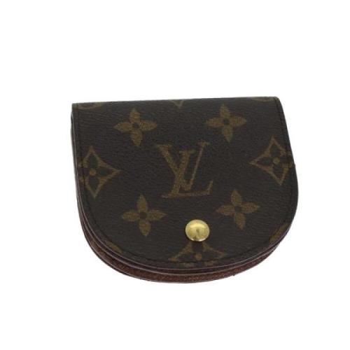 Pre-owned Canvas wallets Louis Vuitton Vintage , Brown , Dames