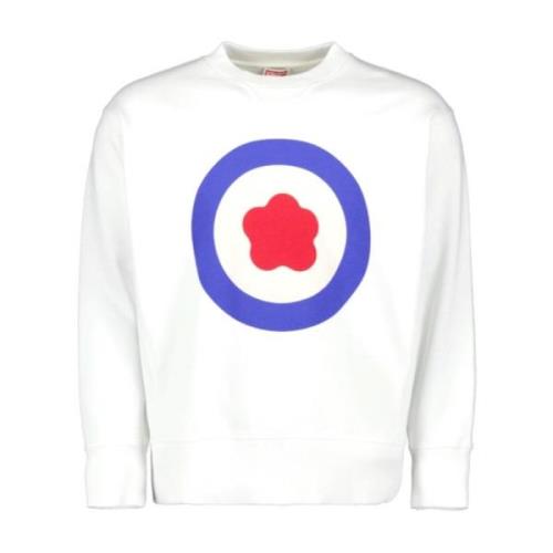 Stijlvolle Sweatshirt voor Mannen Kenzo , White , Dames