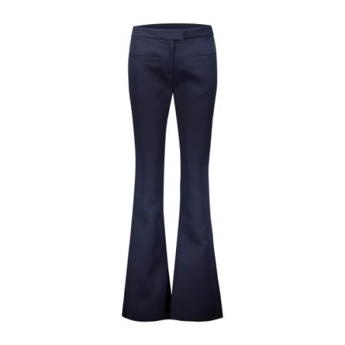 Heritage Rits Twill Broek Courrèges , Blue , Dames