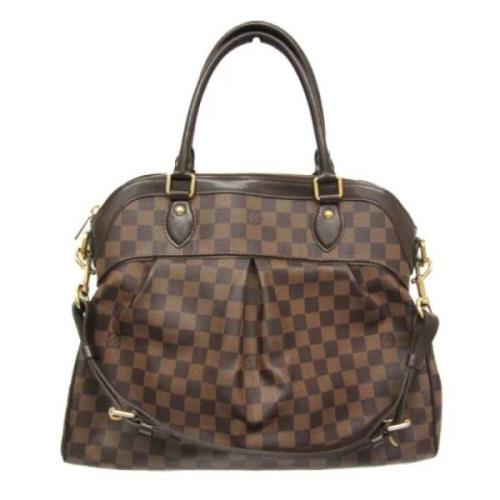 Pre-owned Canvas louis-vuitton-bags Louis Vuitton Vintage , Brown , Da...