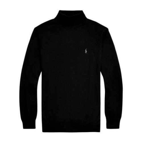 Wollen coltrui Polo Ralph Lauren , Black , Heren