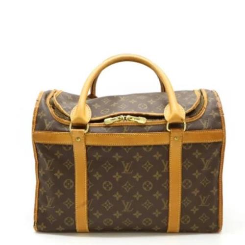 Pre-owned Fabric louis-vuitton-bags Louis Vuitton Vintage , Brown , Da...