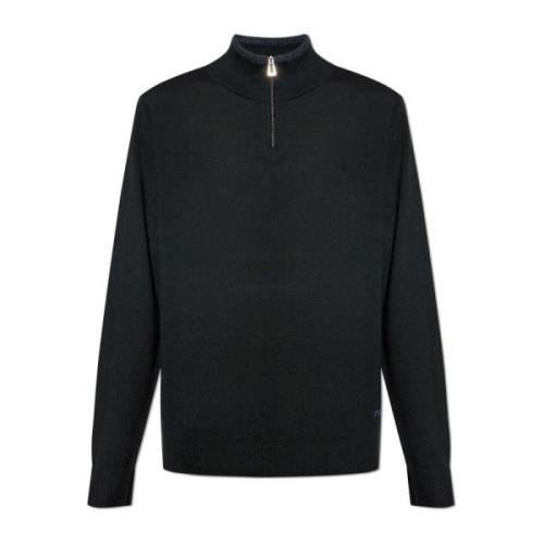 Wollen trui PS By Paul Smith , Black , Heren