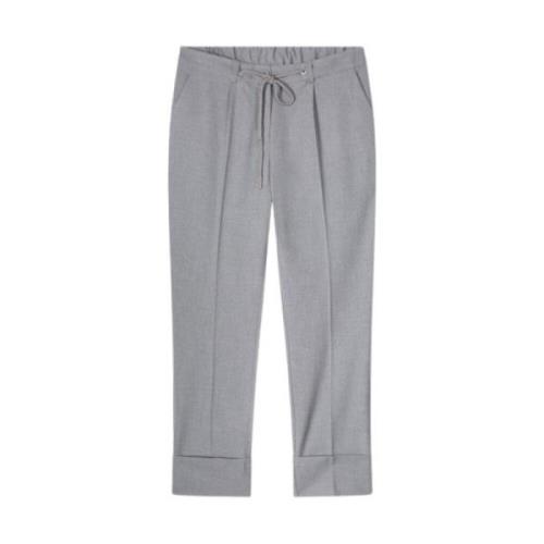 Moderne Geplooide Broek Summum Woman , Gray , Dames