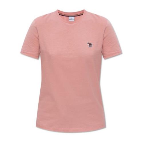 T-shirt met logo PS By Paul Smith , Pink , Dames